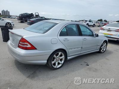 Trzecie zdjęcie samochodu z tyłu: 2007 MERCEDES-BENZ C 230 VIN:WDBRF52H47E027350 - miniatura
