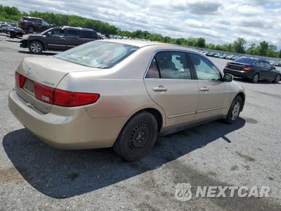 Trzecie zdjęcie samochodu z tyłu: 2005 HONDA ACCORD LX VIN:1HGCM56445A013586 - miniatura