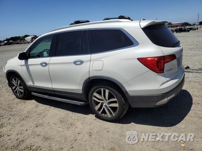 Drugie zdjęcie samochodu z przodu: 2016 HONDA PILOT ELITE VIN:5FNYF6H06GB076083 - miniatura