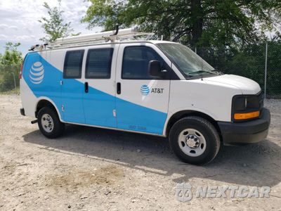 Czwarte zdjęcie samochodu z boku: 2015 CHEVROLET EXPRESS G2500 VIN:1GCWGFCF6F1262343 - miniatura