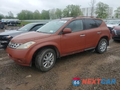 2005 NISSAN MURANO SL JN8AZ08W95W441878 - główne zdjęcie licytacji z USA - miniatura