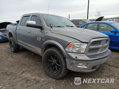 Czwarte zdjęcie samochodu z boku: 2012 DODGE RAM 1500 LONGHORN VIN:1C6RD7PT6CS217282 - miniatura