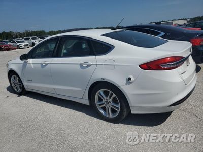Drugie zdjęcie samochodu z przodu: 2018 FORD FUSION SE HYBRID VIN:3FA6P0LU2JR163499 - miniatura