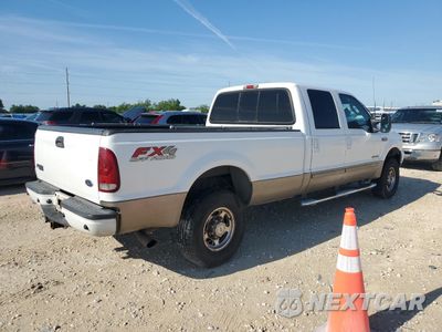 Trzecie zdjęcie samochodu z tyłu: 2003 FORD F250 SUPER DUTY VIN:1FTNW21F63EB00839 - miniatura