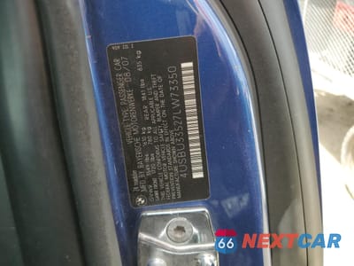 Zdjęcie 12 z 14 samochodu: 2007 BMW Z4 3.0 VIN:4USBU33527LW73350 - miniatura