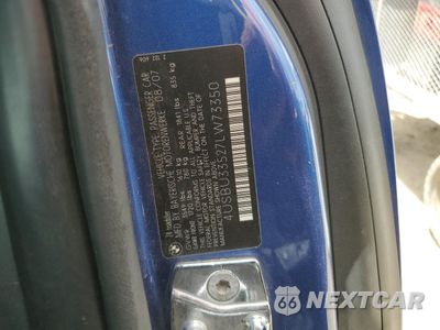 Zdjęcie 12 z 14 samochodu: 2007 BMW Z4 3.0 VIN:4USBU33527LW73350 - miniatura