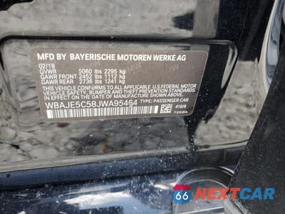Zdjęcie 12 z 12 samochodu: 2018 BMW 540 I VIN:WBAJE5C58JWA95464 - miniatura