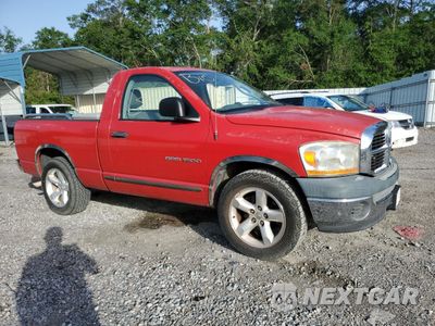 Czwarte zdjęcie samochodu z boku: 2006 DODGE RAM 1500 ST VIN:1D7HA16K96J143116 - miniatura