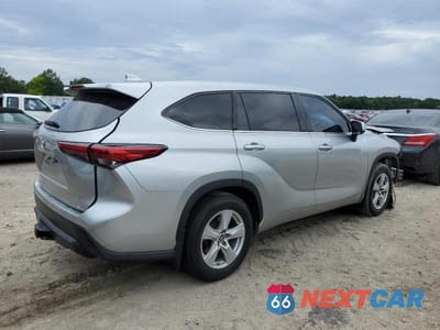 Trzecie zdjęcie samochodu z tyłu: 2020 TOYOTA HIGHLANDER L VIN:5TDBZRBH1LS023598 - miniatura