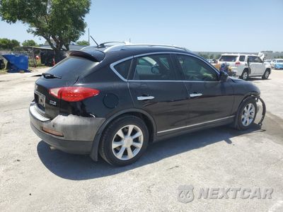 Trzecie zdjęcie samochodu z tyłu: 2010 INFINITI EX35 BASE VIN:JN1AJ0HR6AM757857 - miniatura