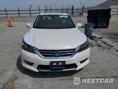 Piąte zdjęcie samochodu w środku: 2014 HONDA ACCORD EXL VIN:1HGCR2F89EA106008 - miniatura