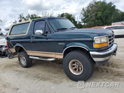 Czwarte zdjęcie samochodu z boku: 1995 FORD BRONCO U100 VIN:1FMEU15N7SLB29628 - miniatura