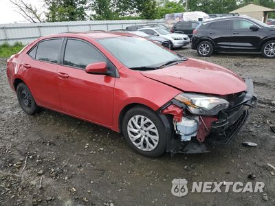 Czwarte zdjęcie samochodu z boku: 2019 TOYOTA COROLLA L VIN:2T1BURHE7KC162198 - miniatura