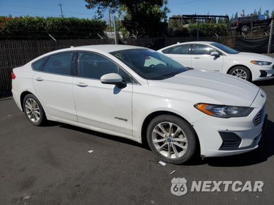 Czwarte zdjęcie samochodu z boku: 2019 FORD FUSION SE VIN:3FA6P0LU3KR124860 - miniatura
