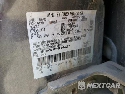 Zdjęcie 12 z 14 samochodu: 2006 FORD F250 SUPER DUTY VIN:1FTSW21P16ED14282 - miniatura