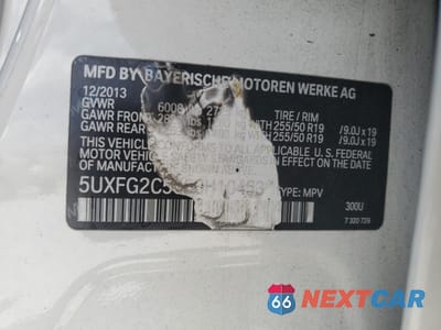 Zdjęcie 13 z 13 samochodu: 2014 BMW X6 XDRIVE35I VIN:5UXFG2C50E0H10453 - miniatura