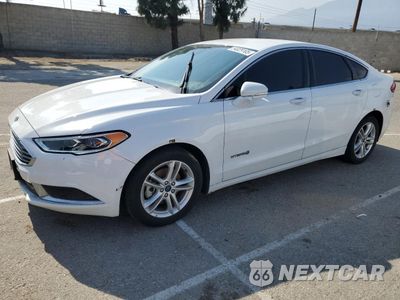 2018 FORD FUSION SE HYBRID 3FA6P0LU8JR281878 - główne zdjęcie licytacji z USA - miniatura