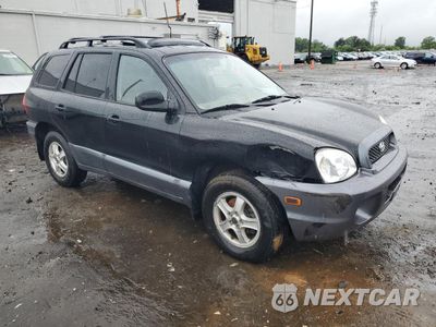Czwarte zdjęcie samochodu z boku: 2004 HYUNDAI SANTA FE GLS VIN:KM8SC13E14U721273 - miniatura