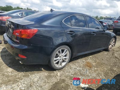 Trzecie zdjęcie samochodu z tyłu: 2007 LEXUS IS 250 VIN:JTHBK262275032001 - miniatura