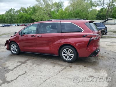 Drugie zdjęcie samochodu z przodu: 2022 TOYOTA SIENNA XSE VIN:5TDDSKFC2NS057474 - miniatura
