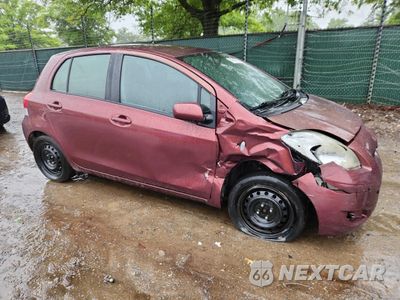 Czwarte zdjęcie samochodu z boku: 2010 TOYOTA YARIS VIN:JTDKT4K30A5293966 - miniatura