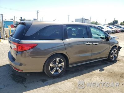 Trzecie zdjęcie samochodu z tyłu: 2019 HONDA ODYSSEY TOURING VIN:5FNRL6H80KB108960 - miniatura