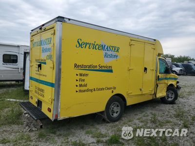 Trzecie zdjęcie samochodu z tyłu: 2018 CHEVROLET EXPRESS G3500 VIN:1GB0GRFG0J1300366 - miniatura