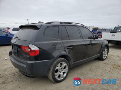 Trzecie zdjęcie samochodu z tyłu: 2005 BMW X3 3.0I VIN:WBXPA93435WD14654 - miniatura