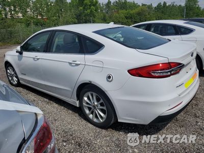 Drugie zdjęcie samochodu z przodu: 2019 FORD FUSION SE VIN:3FA6P0LU0KR124797 - miniatura