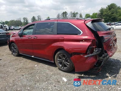 Drugie zdjęcie samochodu z przodu: 2024 TOYOTA SIENNA XSE VIN:5TDDSKFC9RS146898 - miniatura