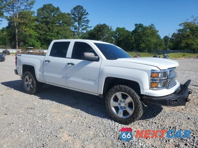 Czwarte zdjęcie samochodu z boku: 2014 CHEVROLET SILVERADO K1500 LT VIN:3GCUKREC3EG281698 - miniatura