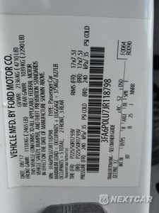 Zdjęcie 12 z 12 samochodu: 2018 FORD FUSION SE HYBRID VIN:3FA6P0LU7JR118798 - miniatura