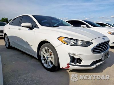 Czwarte zdjęcie samochodu z boku: 2019 FORD FUSION SE VIN:3FA6P0LU4KR124799 - miniatura