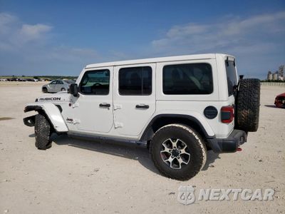 Drugie zdjęcie samochodu z przodu: 2020 JEEP WRANGLER UNLIMITED RUBICON VIN:1C4HJXFG2LW101958 - miniatura