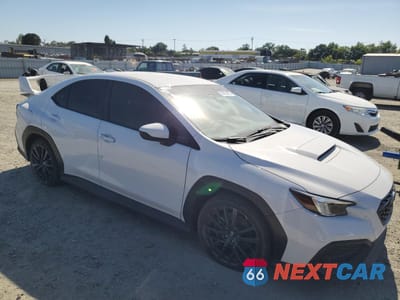 Czwarte zdjęcie samochodu z boku: 2023 SUBARU WRX PREMIUM VIN:JF1VBAF63P9806881 - miniatura