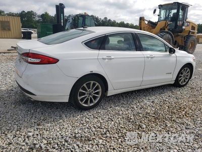 Trzecie zdjęcie samochodu z tyłu: 2017 FORD FUSION SE HYBRID VIN:3FA6P0LU7HR410087 - miniatura