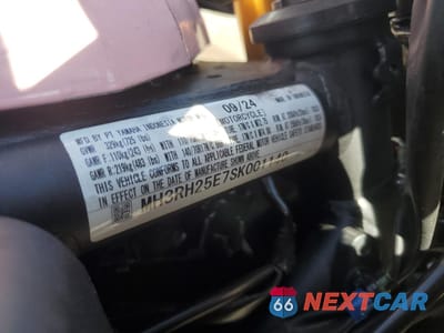 Zdjęcie 9 z 9 samochodu: 2025 YAMAHA YFZ320 A VIN:MH3RH25E7SK001140 - miniatura