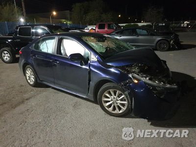 Czwarte zdjęcie samochodu z boku: 2022 TOYOTA COROLLA LE VIN:5YFVPMAE5NP291871 - miniatura