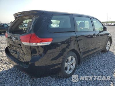 Trzecie zdjęcie samochodu z tyłu: 2014 TOYT SIENNA L 7 VIN:5TDZK3DC7ES445072 - miniatura