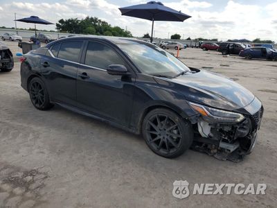 Czwarte zdjęcie samochodu z boku: 2023 NISSAN SENTRA SR VIN:3N1AB8DV4PY297165 - miniatura