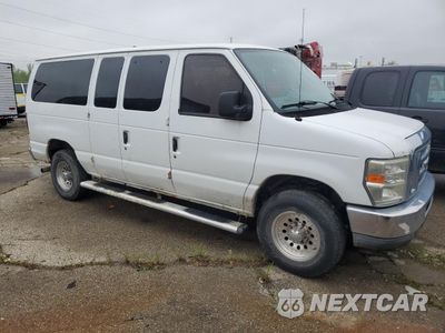 Czwarte zdjęcie samochodu z boku: 2010 FORD ECONOLINE E350 SUPER DUTY WAGON VIN:1FBNE3BL2ADA78066 - miniatura