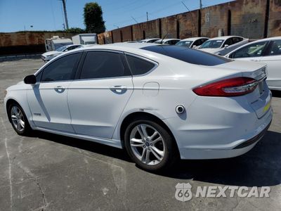 Drugie zdjęcie samochodu z przodu: 2018 FORD FUSION SE HYBRID VIN:3FA6P0LU3JR172132 - miniatura