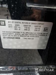 Zdjęcie 12 z 14 samochodu: 2018 CHEVROLET IMPALA PREMIER VIN:2G1125S34J9108656 - miniatura