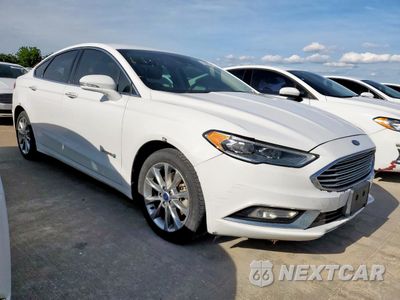 Czwarte zdjęcie samochodu z boku: 2017 FORD FUSION SE HYBRID VIN:3FA6P0LU8HR409014 - miniatura