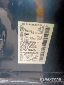 Zdjęcie 13 z 15 samochodu: 2005 NISSAN ARMADA SE VIN:5N1AA08A55N736520 - miniatura