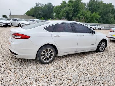 Trzecie zdjęcie samochodu z tyłu: 2017 FORD FUSION SE HYBRID VIN:3FA6P0LU7HR409554 - miniatura