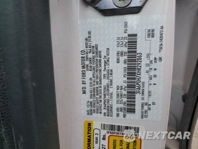 Zdjęcie 13 z 14 samochodu: 2017 FORD FUSION SE VIN:3FA6P0H7XHR292863 - miniatura