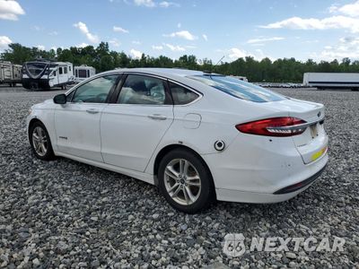 Drugie zdjęcie samochodu z przodu: 2018 FORD FUSION SE HYBRID VIN:3FA6P0LU3JR171773 - miniatura