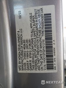 Zdjęcie 13 z 13 samochodu: 2023 HONDA ACCORD HYBRID SPORT VIN:1HGCY2F52PA012192 - miniatura