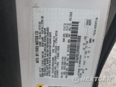 Zdjęcie 12 z 12 samochodu: 2017 FORD FUSION SE HYBRID VIN:3FA6P0LU9HR410088 - miniatura